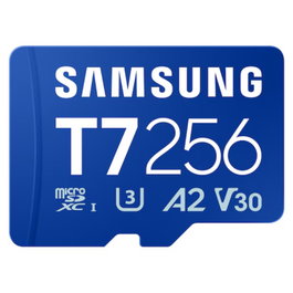 Samsung Tarjeta de Memoria T7 microSDXC 256GB
